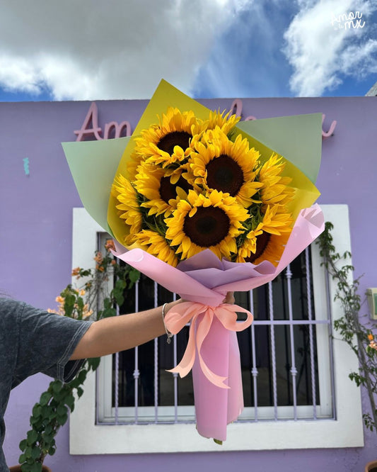 Ramo girasoles