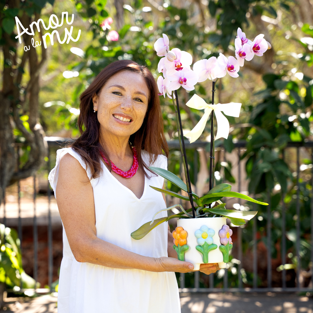 Orquídea Cerámica